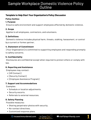 Sample Workplace DV Policy Outline p1